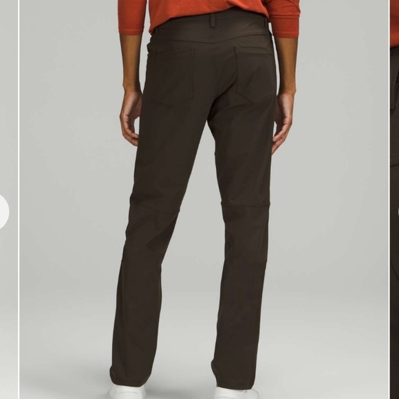 Lululemon ABC Men's Pants Classic 30" *Warpstreme Dark Olive Green Work Office - Picture 2 of 13